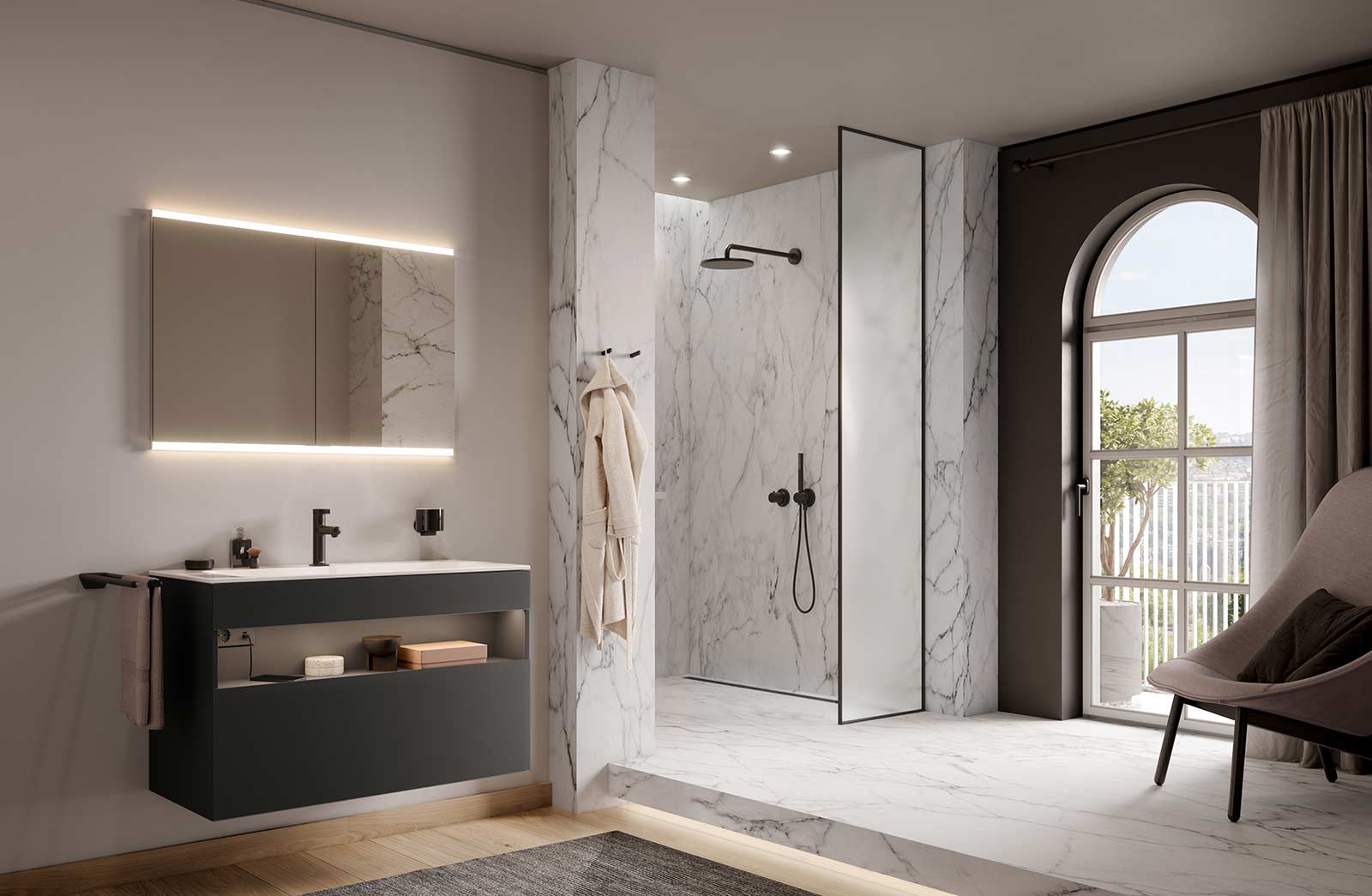 Sunny Bathroom
