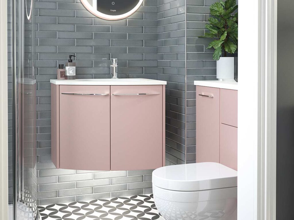 contemporary geometric floor tiles