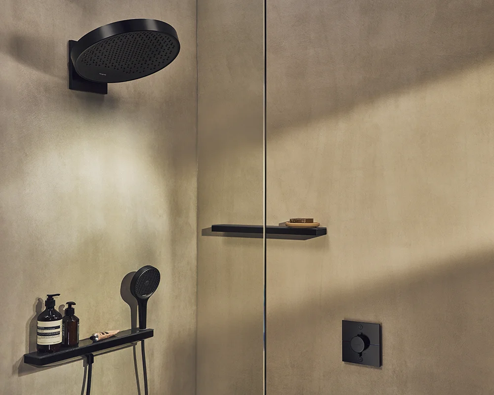 AXOR shower in Black
